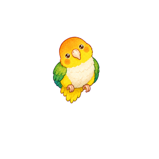 シロハラインコのみかんちゃん